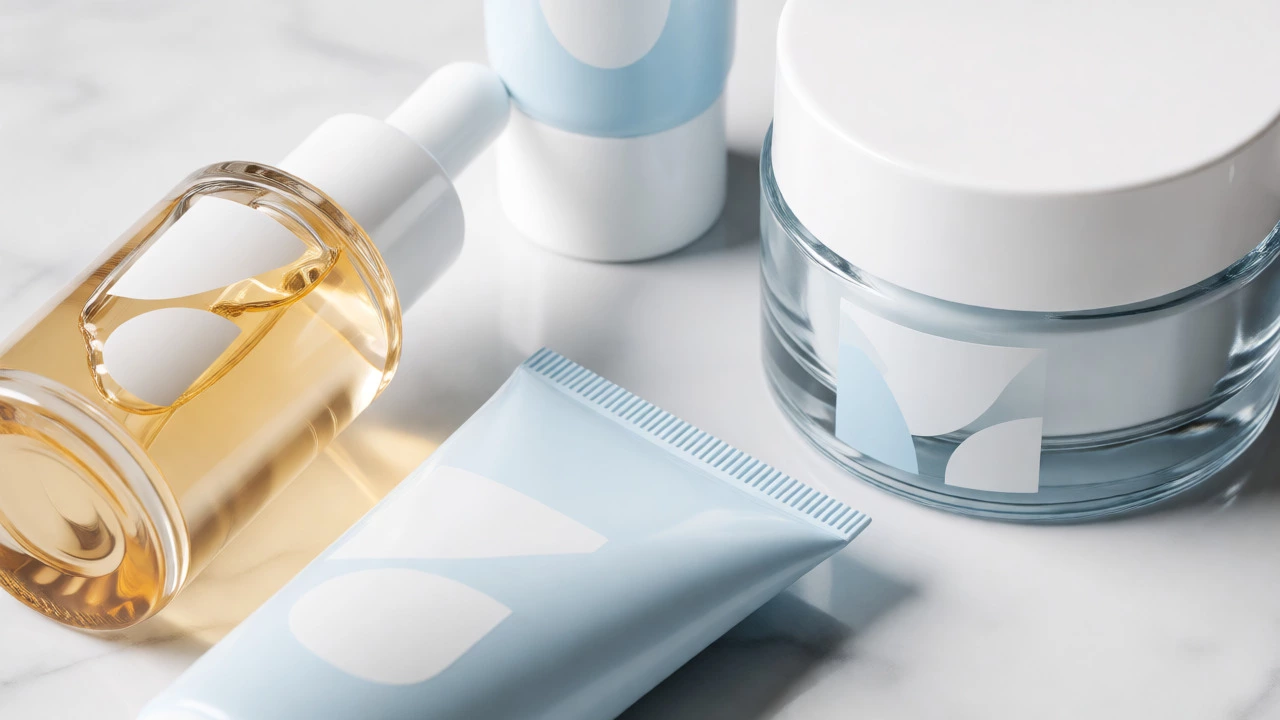Косметические средства для ухода за кожей: сыворотка и SPF